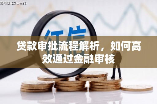 集安贷款审批流程解析，如何高效通过金融审核