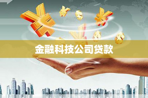 集安金融科技公司贷款