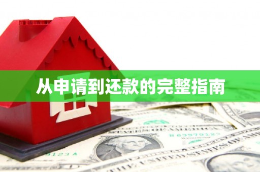 集安从申请到还款的完整指南